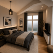 Außergewöhnliches Loft in Erfurts Altstadt mit eigenem Garten - Schlafzimmer - Wohnbeispiel